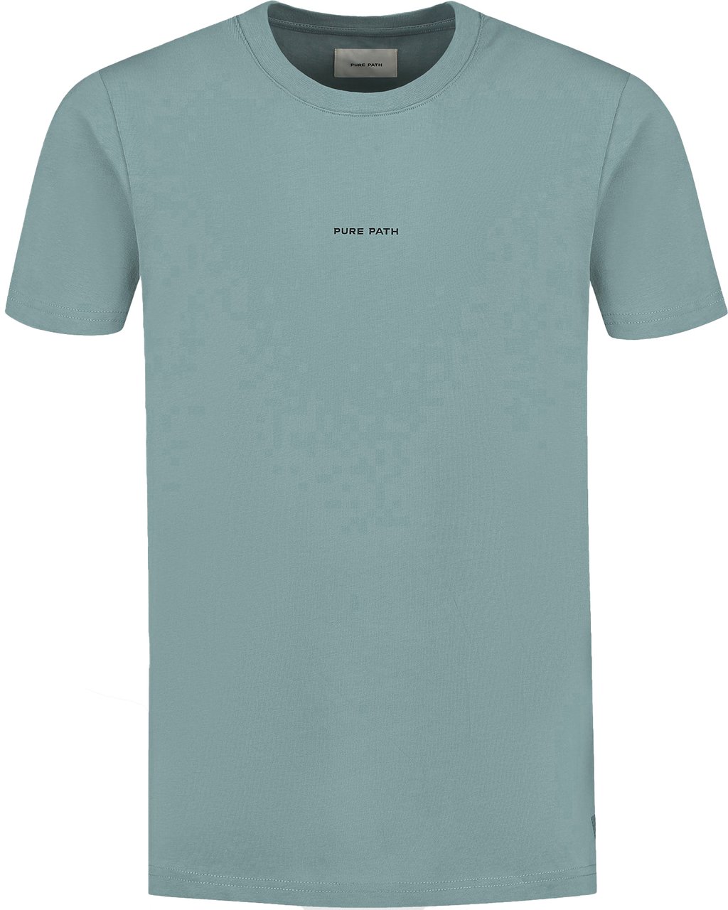 Pure Path Essential Logo t-shirt Sky Blue Blauw