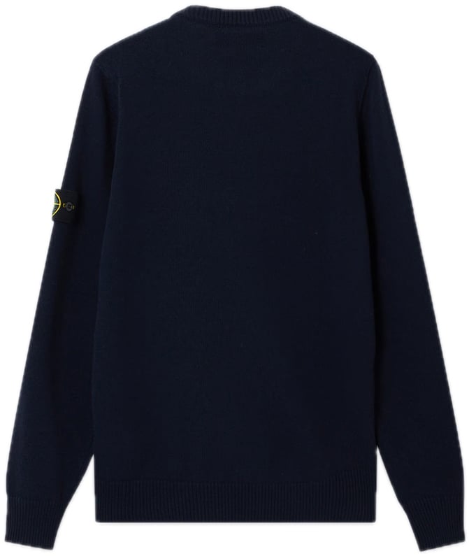 Stone Island pull blauw wol Blauw