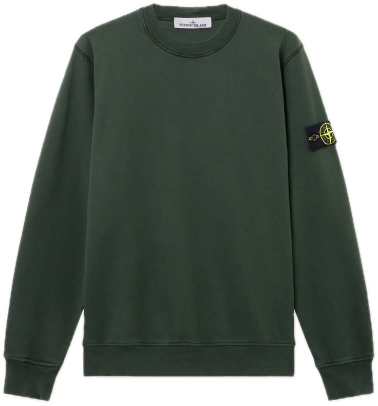 Stone Island sweater rond groen Groen