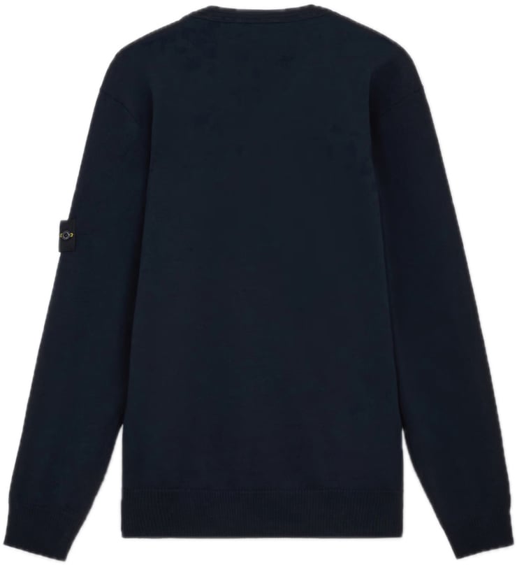 Stone Island trui wol rondehals Blauw