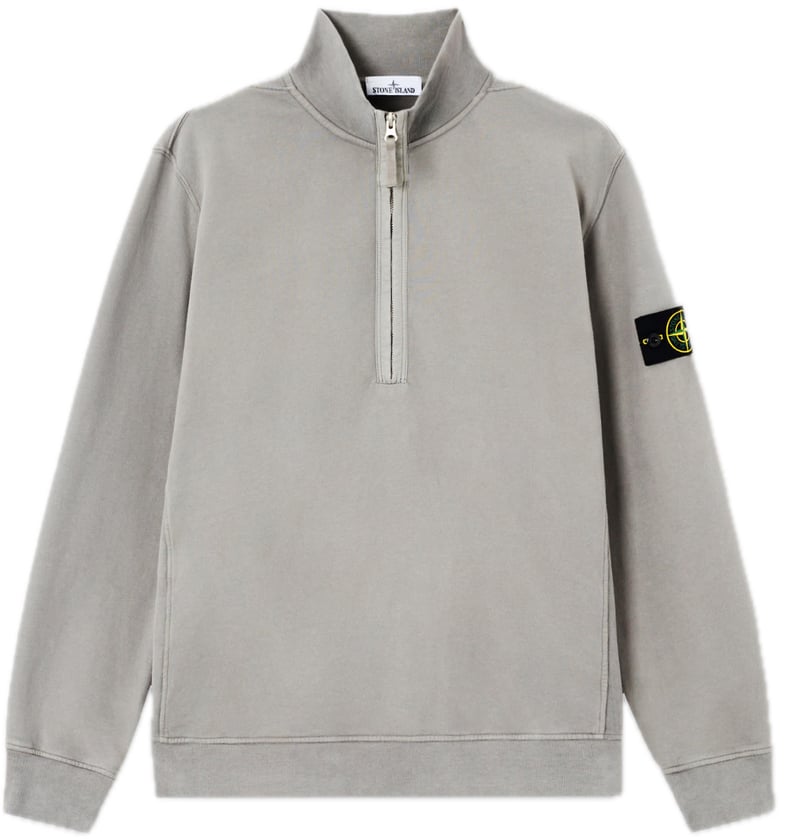 Stone Island half zip grijs Grijs