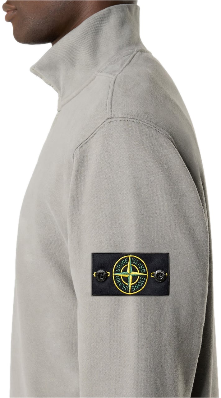 Stone Island half zip grijs Grijs