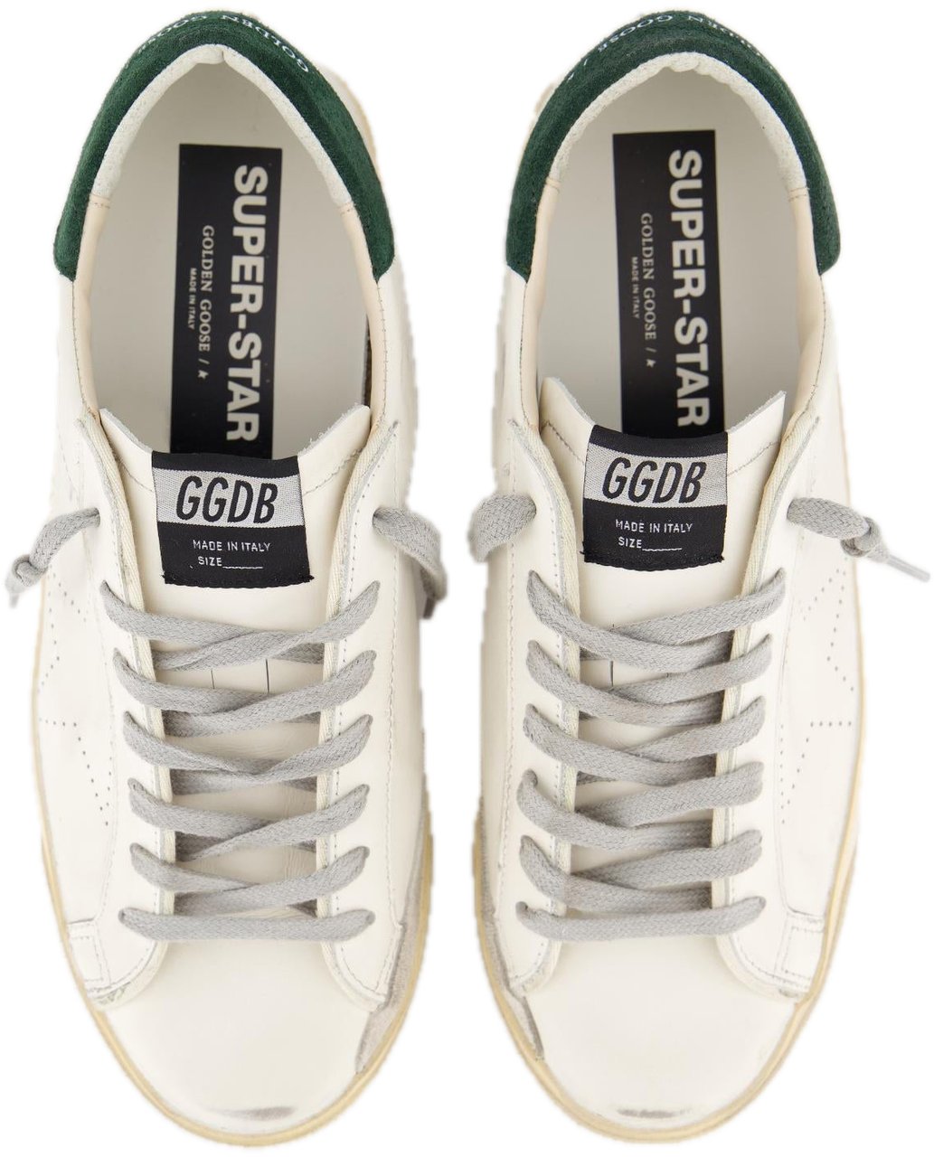 Golden Goose sneakers wit groen Wit