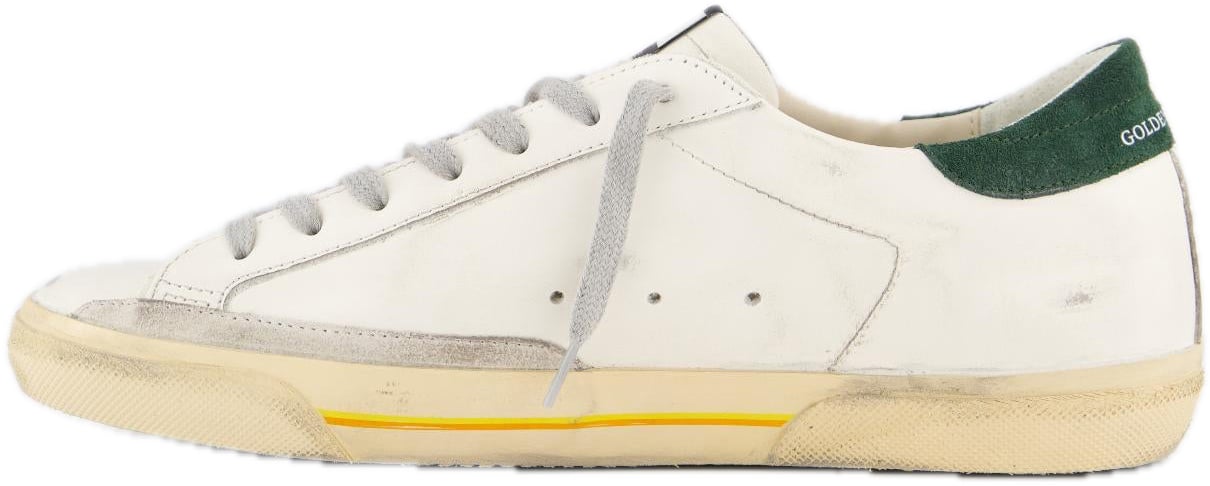 Golden Goose sneakers wit groen Wit