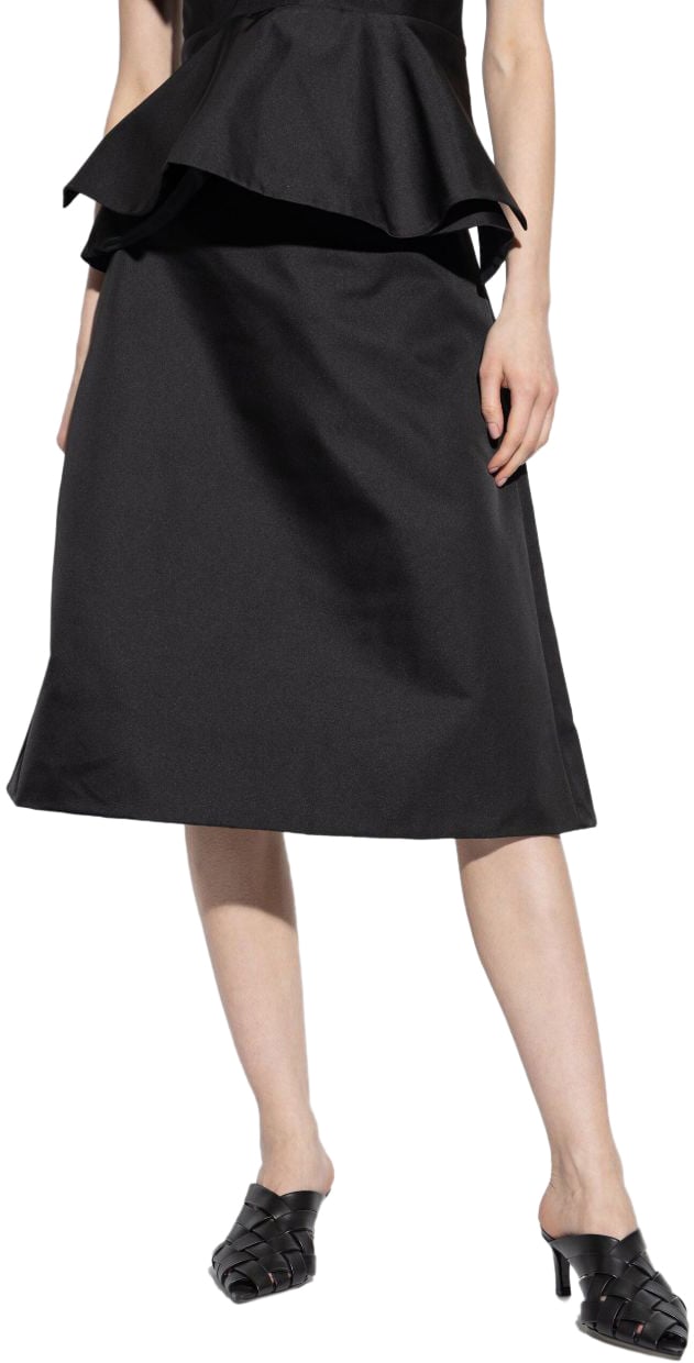 Alexander McQueen Skirts Black Zwart
