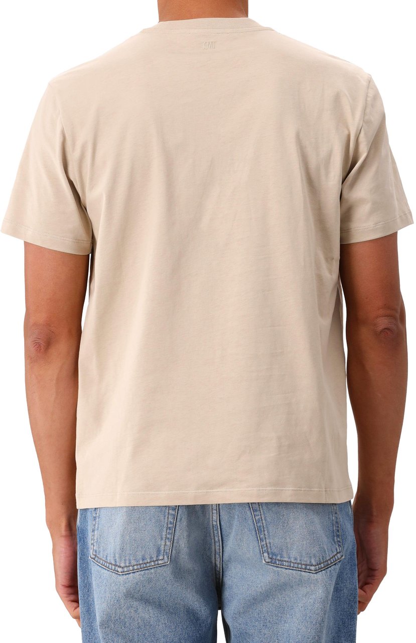 AMI Paris AMI Paris T-shirt Beige ADC Jersey Beige
