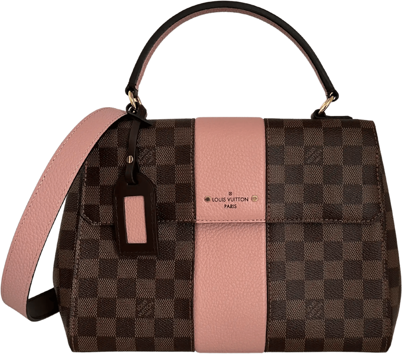 Louis Vuitton Louis Vuitton Bond Street MM Damier Ebene Canvas Magnolia N64417 / very good Bruin