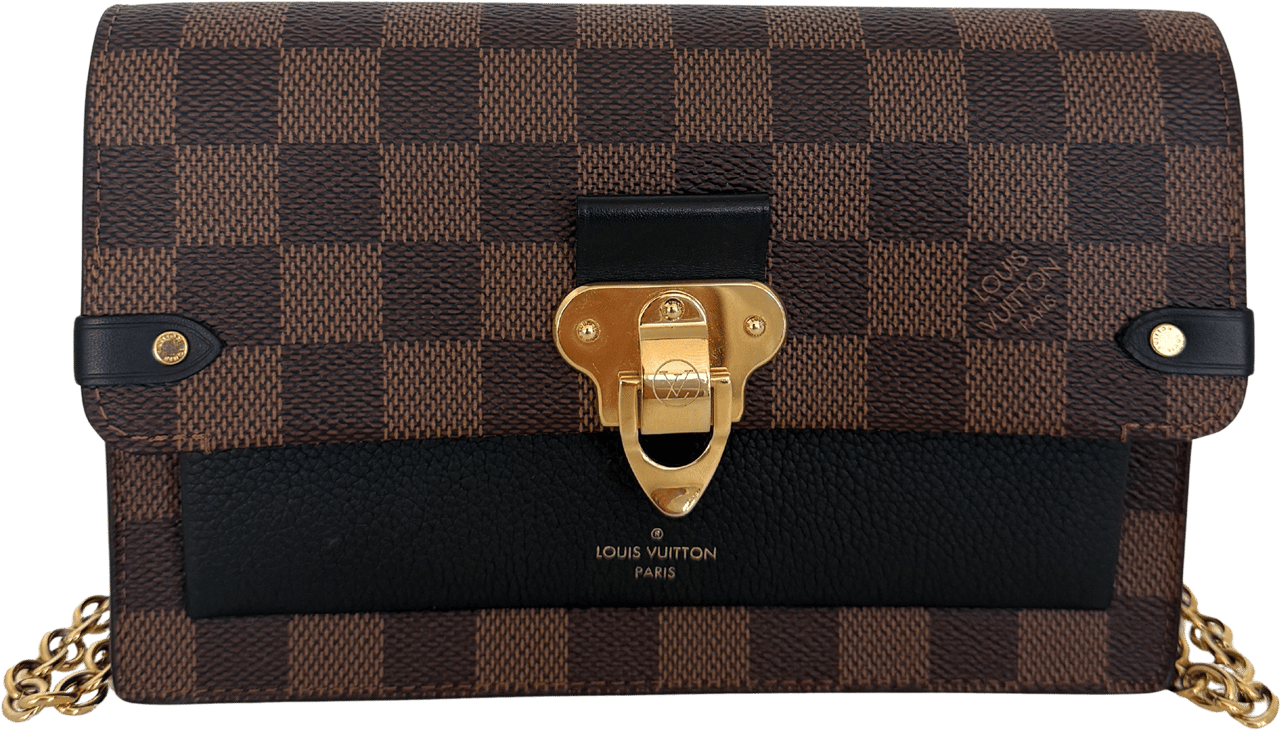 Louis Vuitton Louis Vuitton Vavin Chain Wallet Brown Fullset / mint condition Bruin