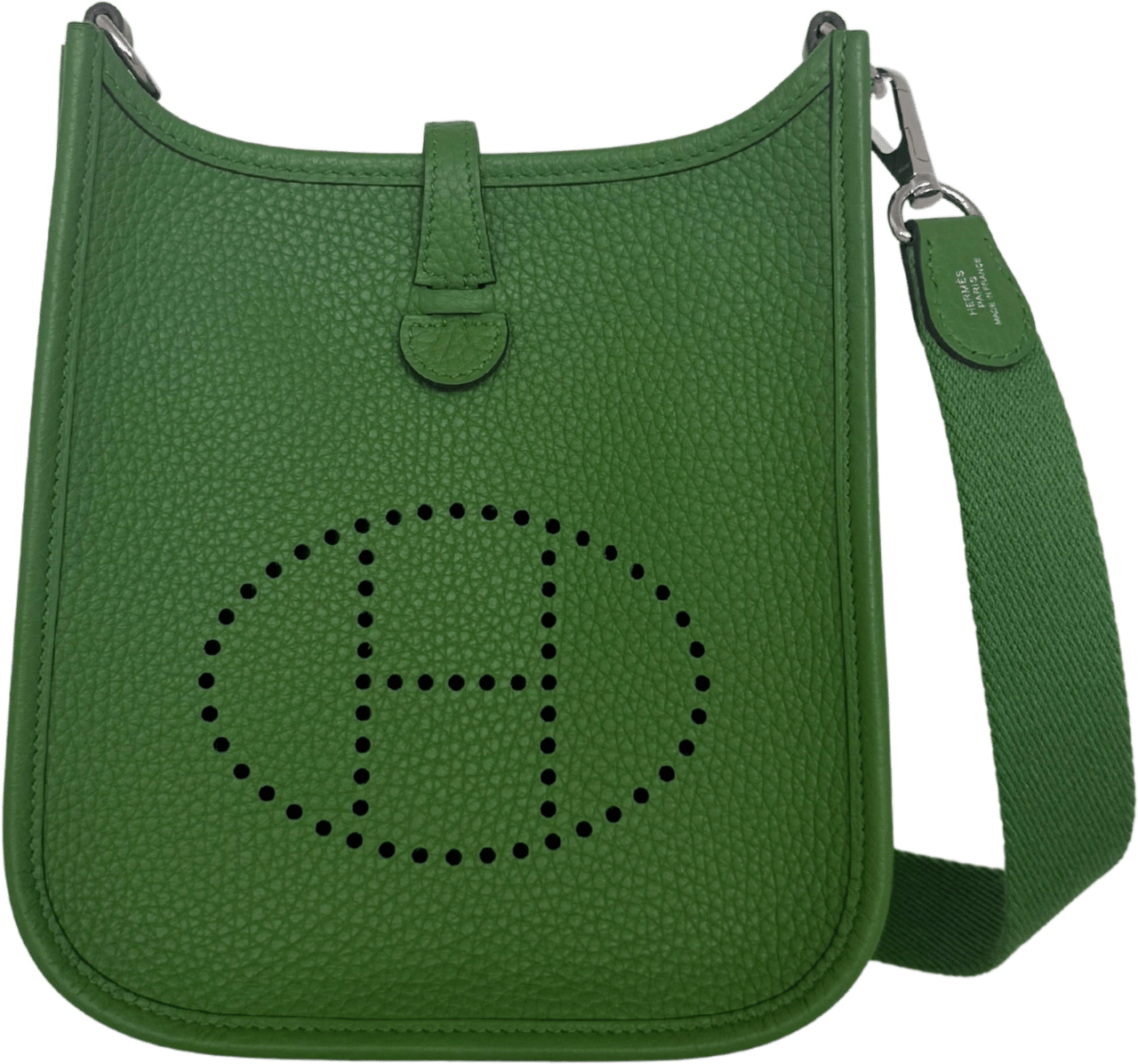 Hermès Hermès Evelyne 16 Amazone Taurillon Clemence Grün Fullset / neuwertig Groen