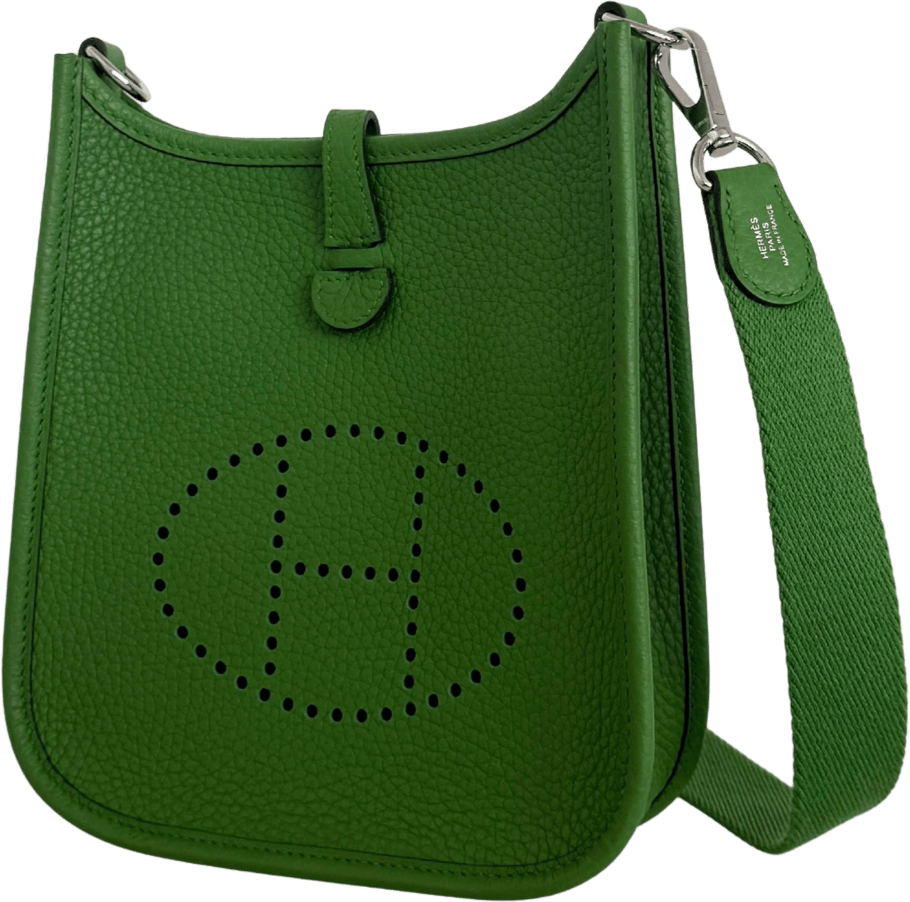Hermès Hermès Evelyne 16 Amazone Taurillon Clemence Grün Fullset / neuwertig Groen