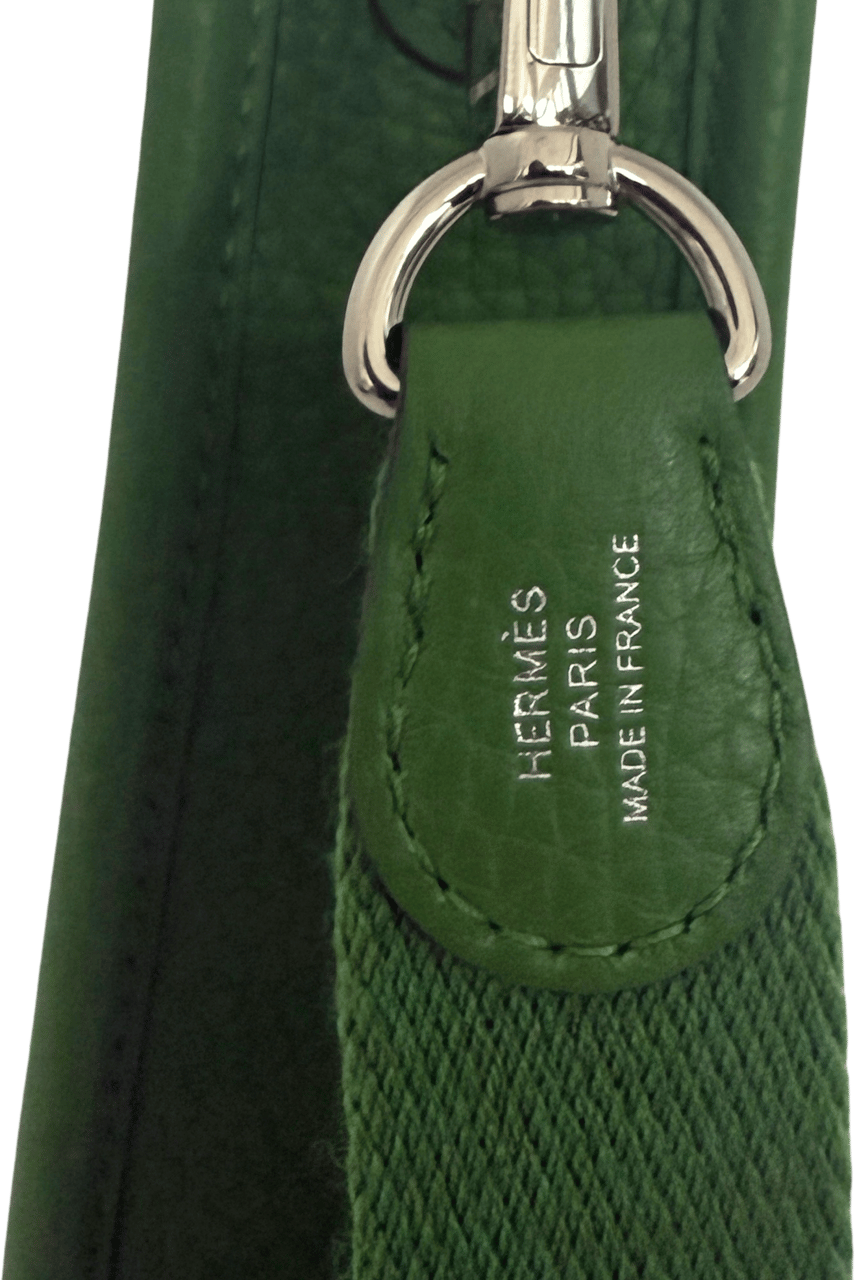 Hermès Hermès Evelyne 16 Amazone Taurillon Clemence Grün Fullset / neuwertig Groen