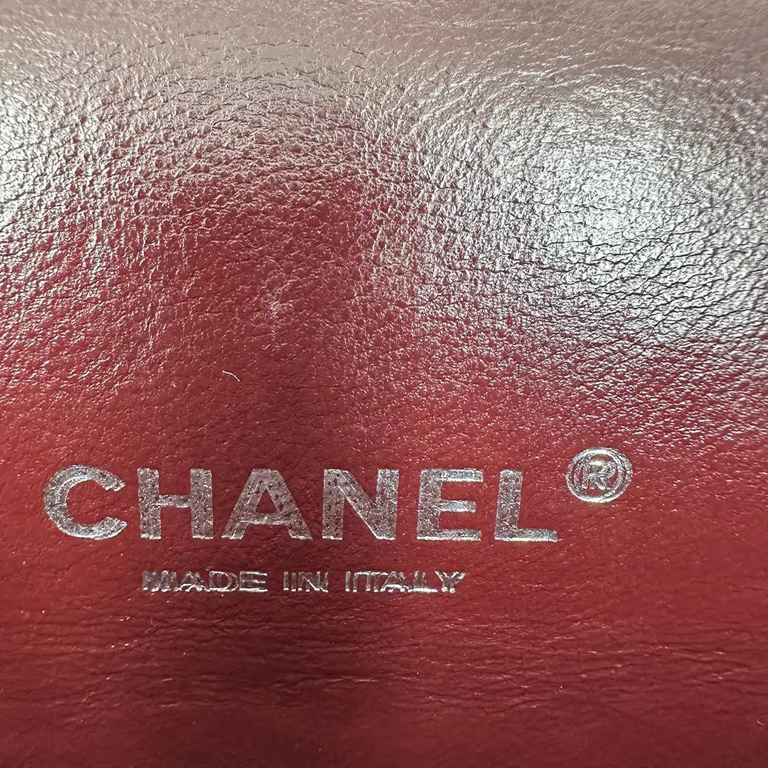 Chanel Chanel Timeless Jumbo Double Flap Bag 2011 black lambskin / very good Zwart