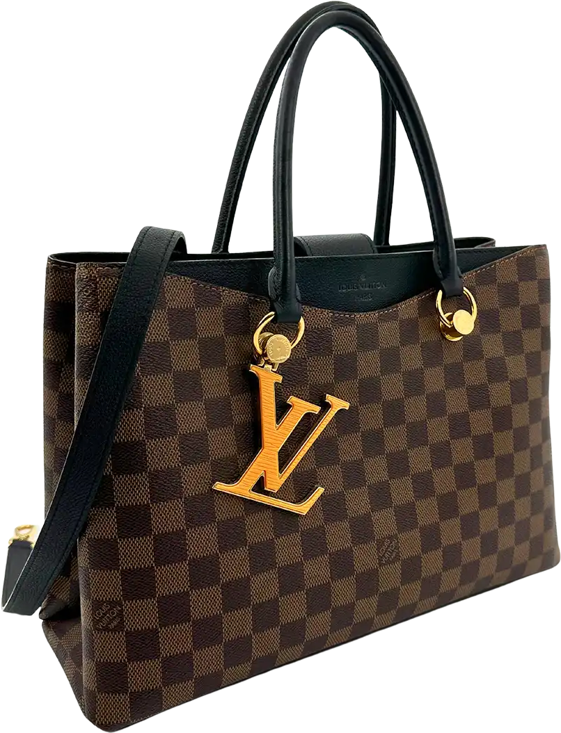 Louis Vuitton Louis Vuitton Riverside Damier Ebene N40050 Fullset / very good Bruin