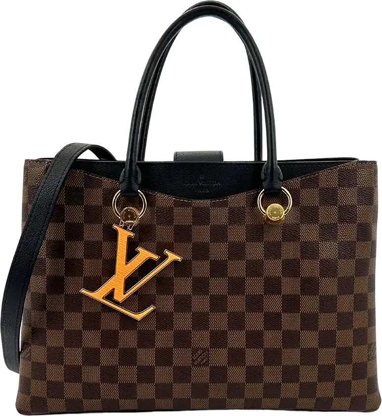 Louis Vuitton Louis Vuitton Riverside Damier Ebene N40050 Fullset / very good Bruin