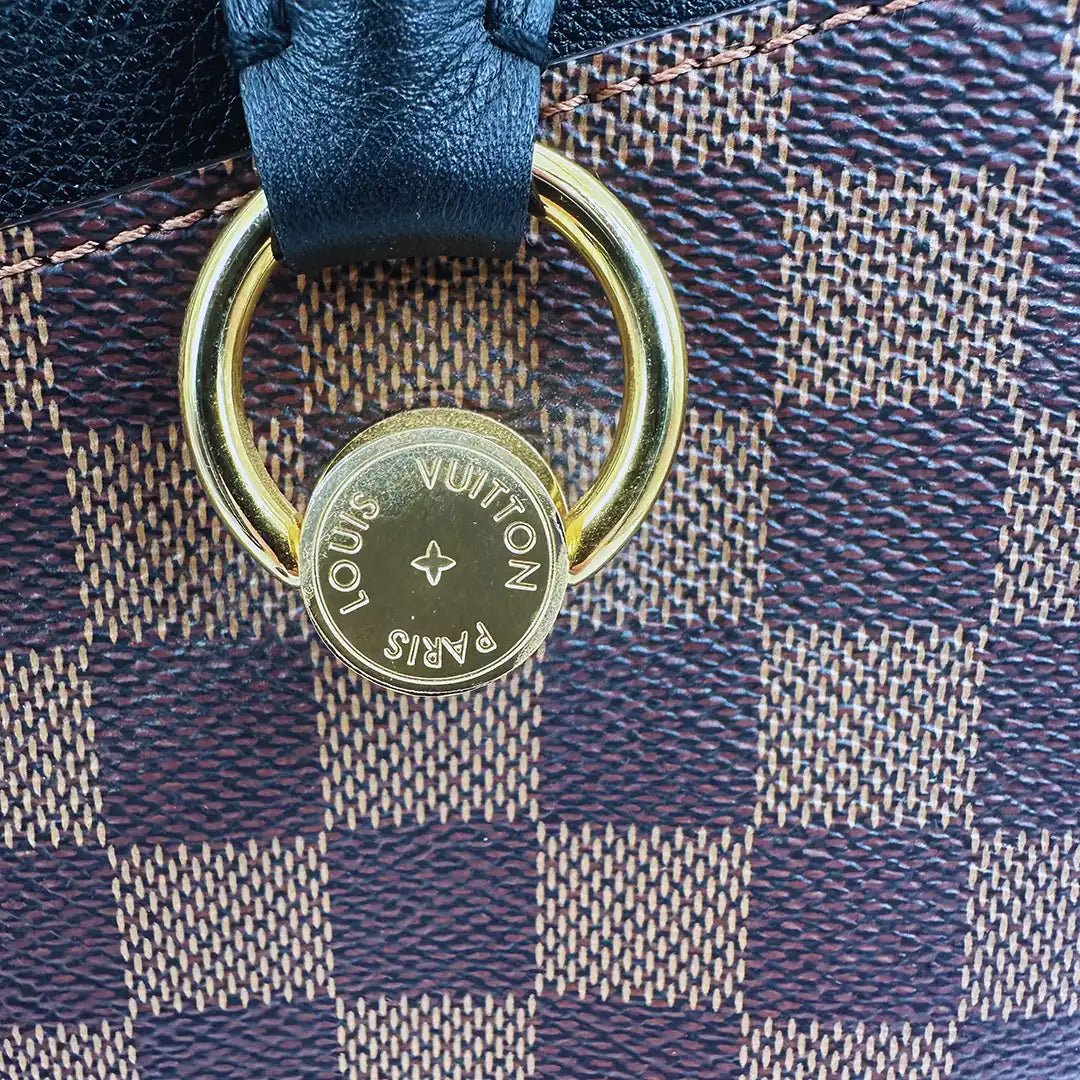 Louis Vuitton Louis Vuitton Riverside Damier Ebene N40050 Fullset / very good Bruin