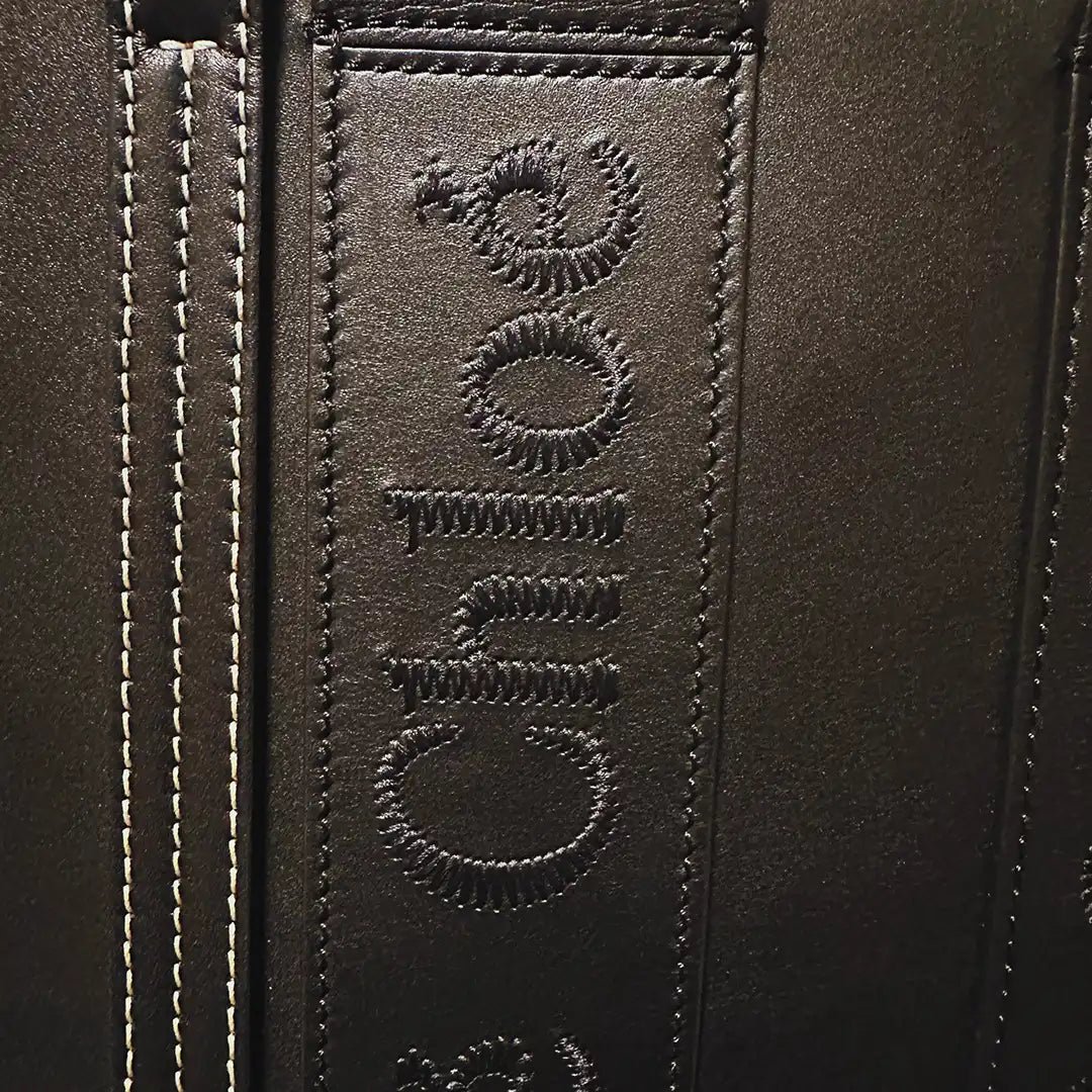 Chloé Chloè Woody Tote Bag Shopper small leather black / very good Zwart