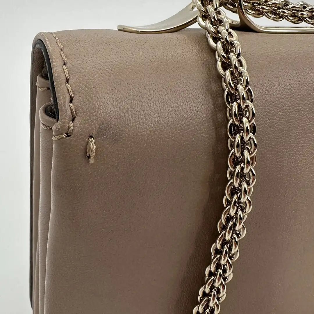 Valentino Valentino Garavani Nappa Va Va Voom Clutch / Shoulder Bag Poudre / good Beige