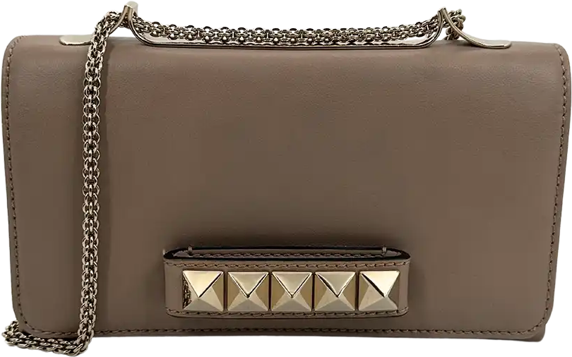Valentino Valentino Garavani Nappa Va Va Voom Clutch / Shoulder Bag Poudre / good Beige