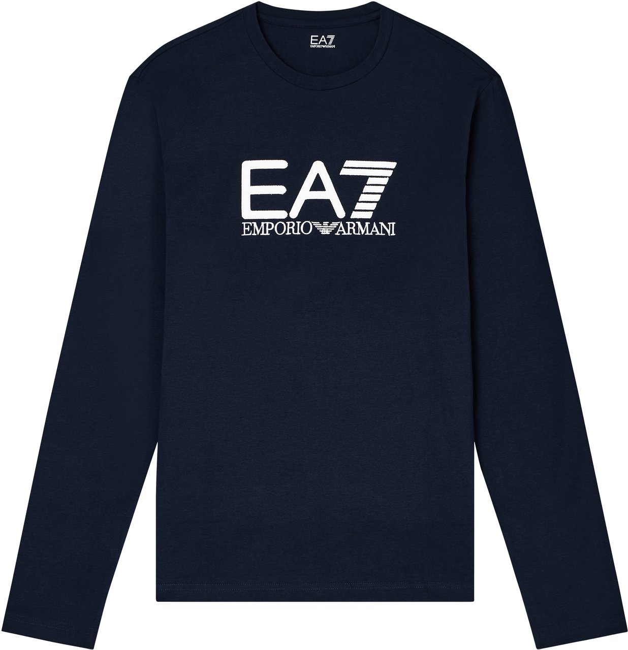 EA7 T-Shirts And Polos Blue Blauw