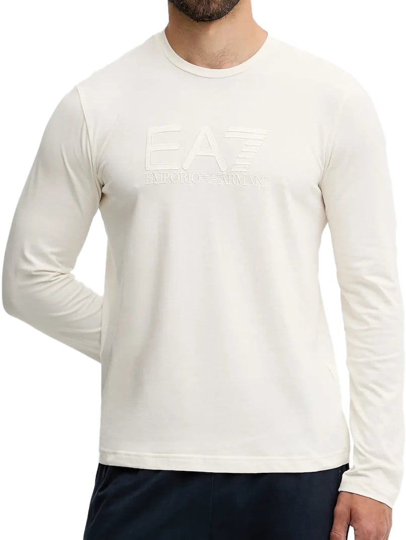 EA7 T-Shirts And Polos Beige Beige