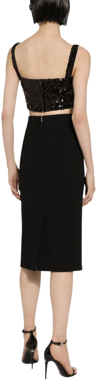 Dolce & Gabbana Top Black Zwart