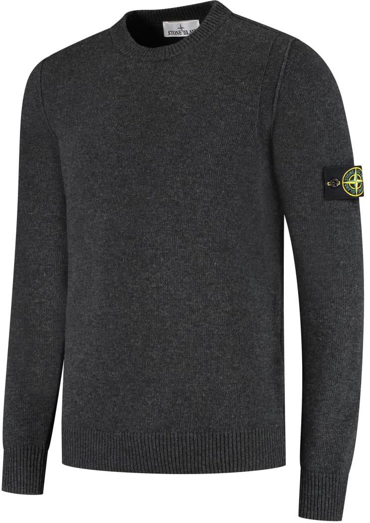 Stone Island Crew Neck Grijs