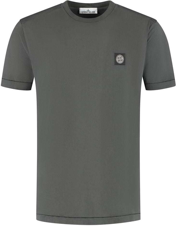 Stone Island Heren Compasslogo T-Shirt Grijs Grijs