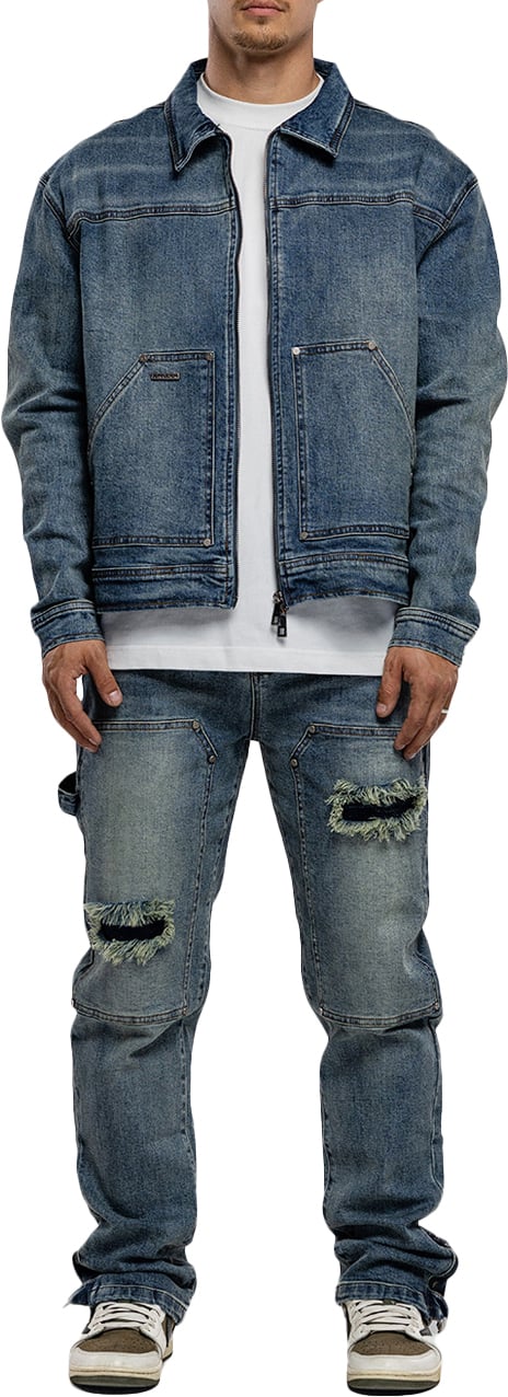 JORCUSTOM Carpenter Jeans Green Groen