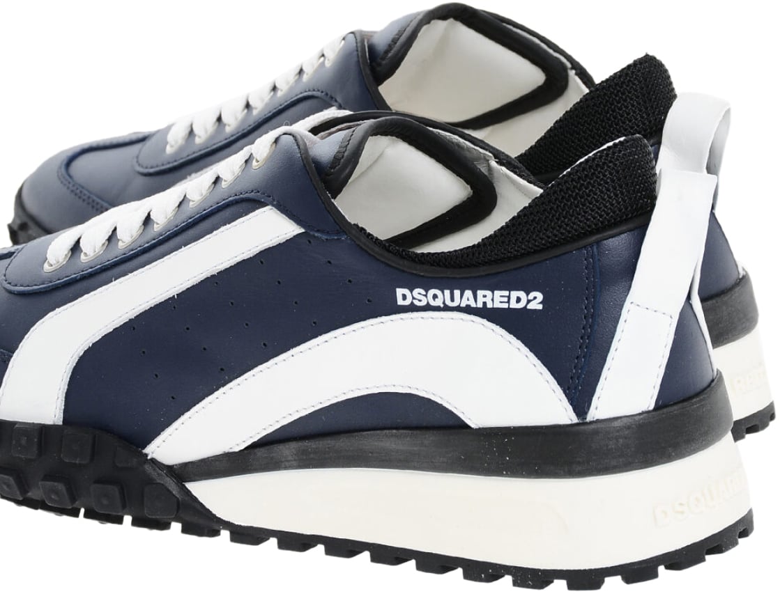Dsquared2 Legend Low-top Logo Sneakers Blauw