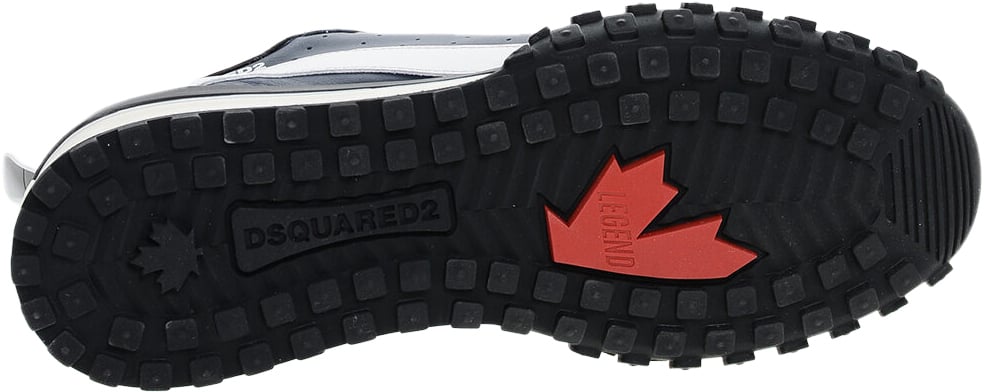 Dsquared2 Legend Low-top Logo Sneakers Blauw