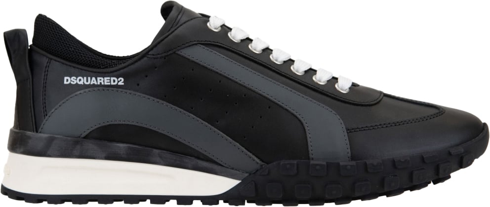 Dsquared2 Legend Low-top Logo Sneakers Zwart