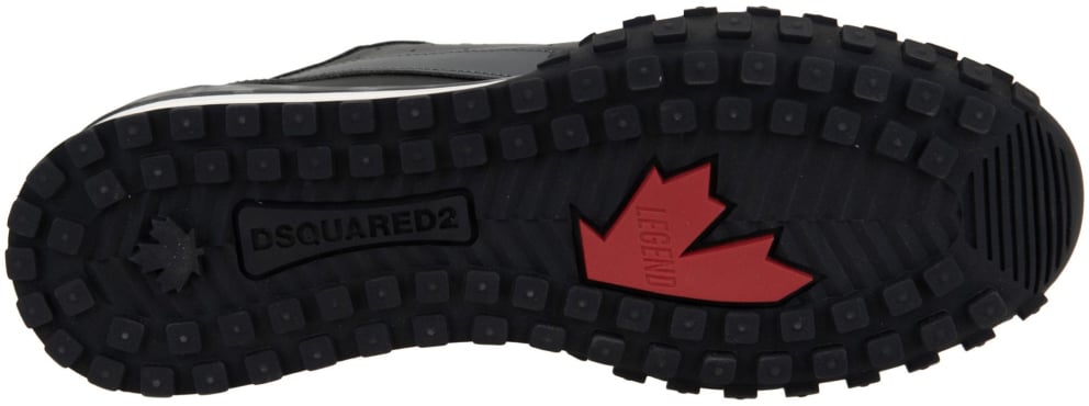 Dsquared2 Legend Low-top Logo Sneakers Zwart