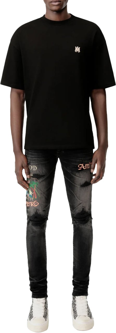 Amiri AMIRI MA SKATE T-SHIRT Zwart