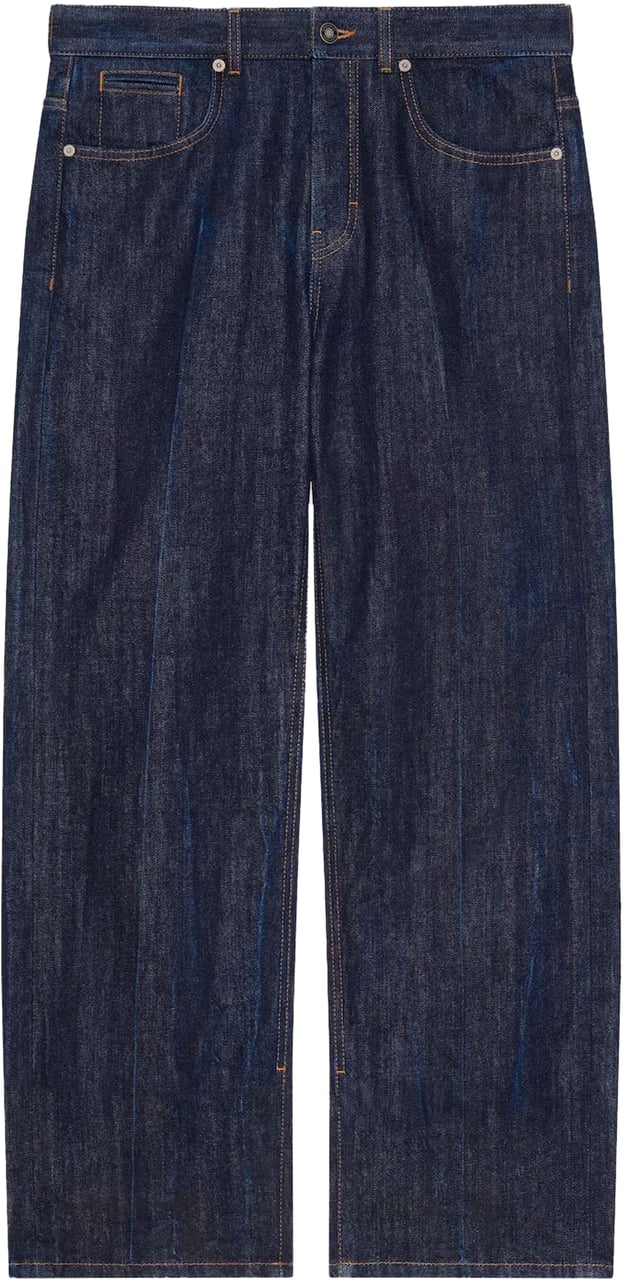 Givenchy Wide Leg Jeans Blauw