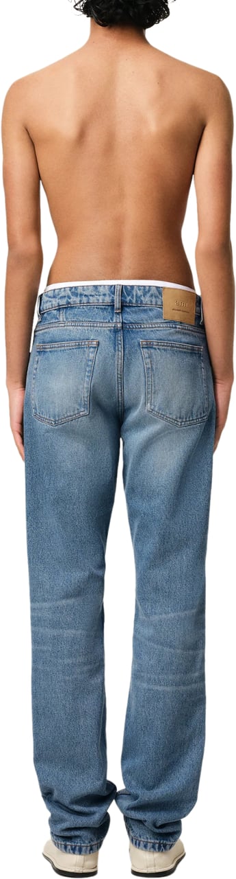 AMI Paris Jeans HTR001 DE0046 Blauw