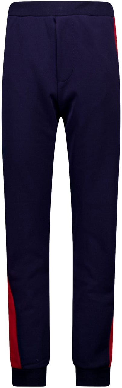 Dsquared2 Dsquared2 Kinder Unisex Broek In Navy Blauw