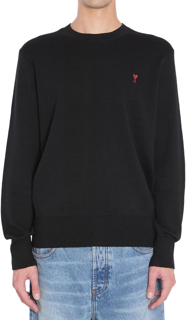 AMI Paris Sweaters Black Zwart