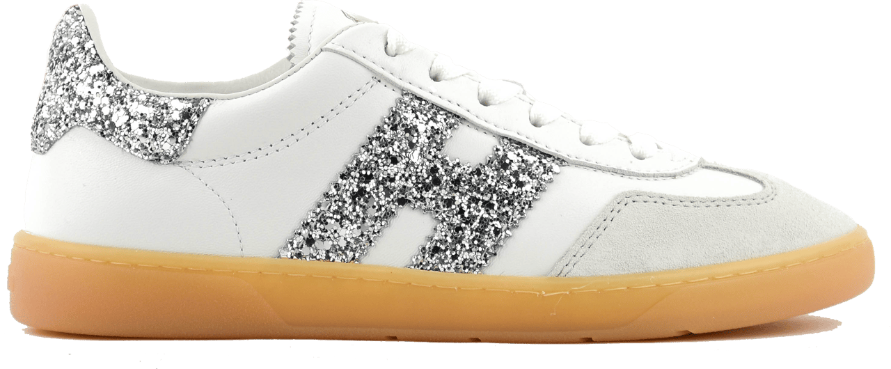 HOGAN Cool Sneaker White Silver Wit