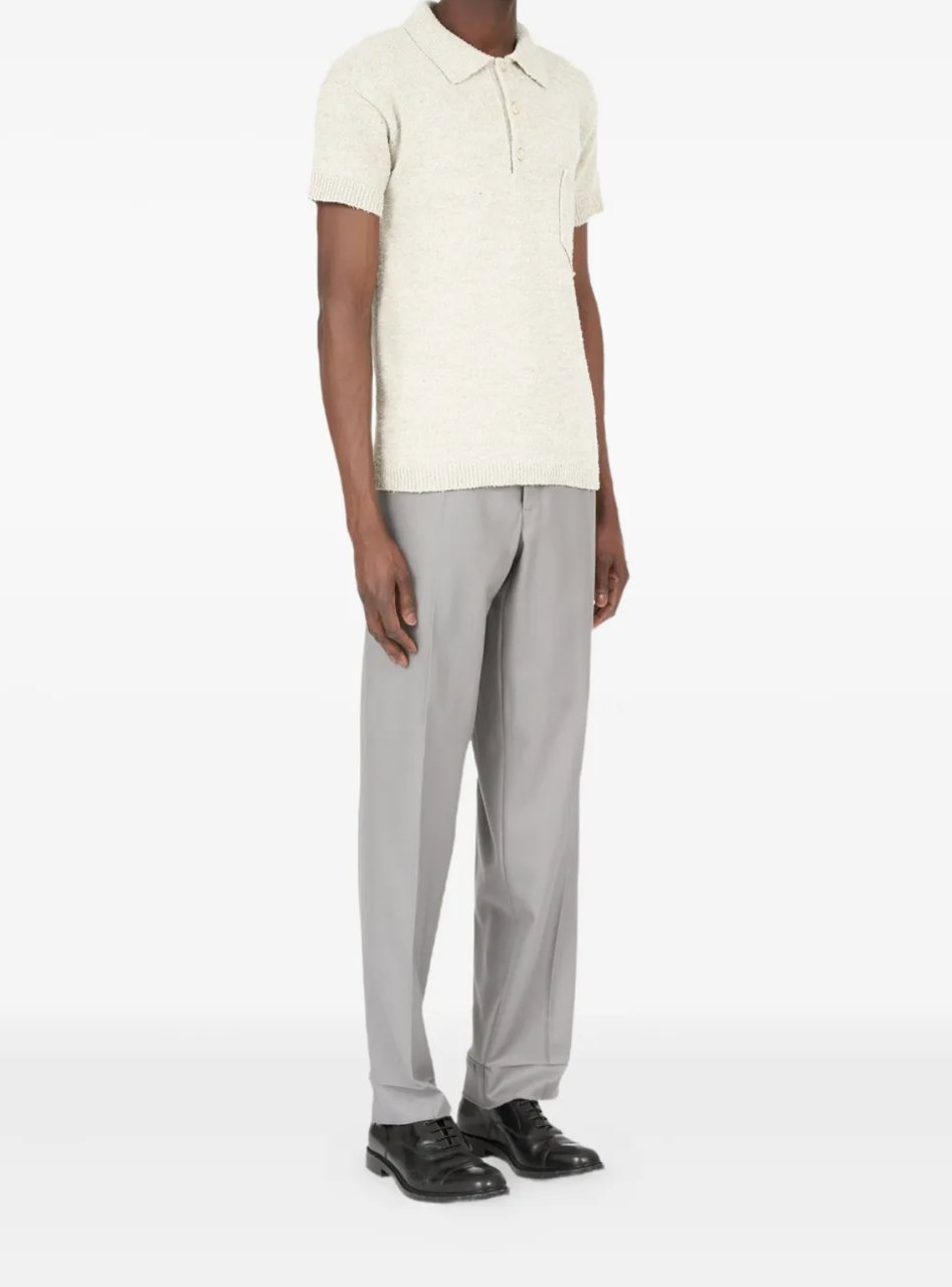 Maison Margiela Polo Shirt Beige Beige