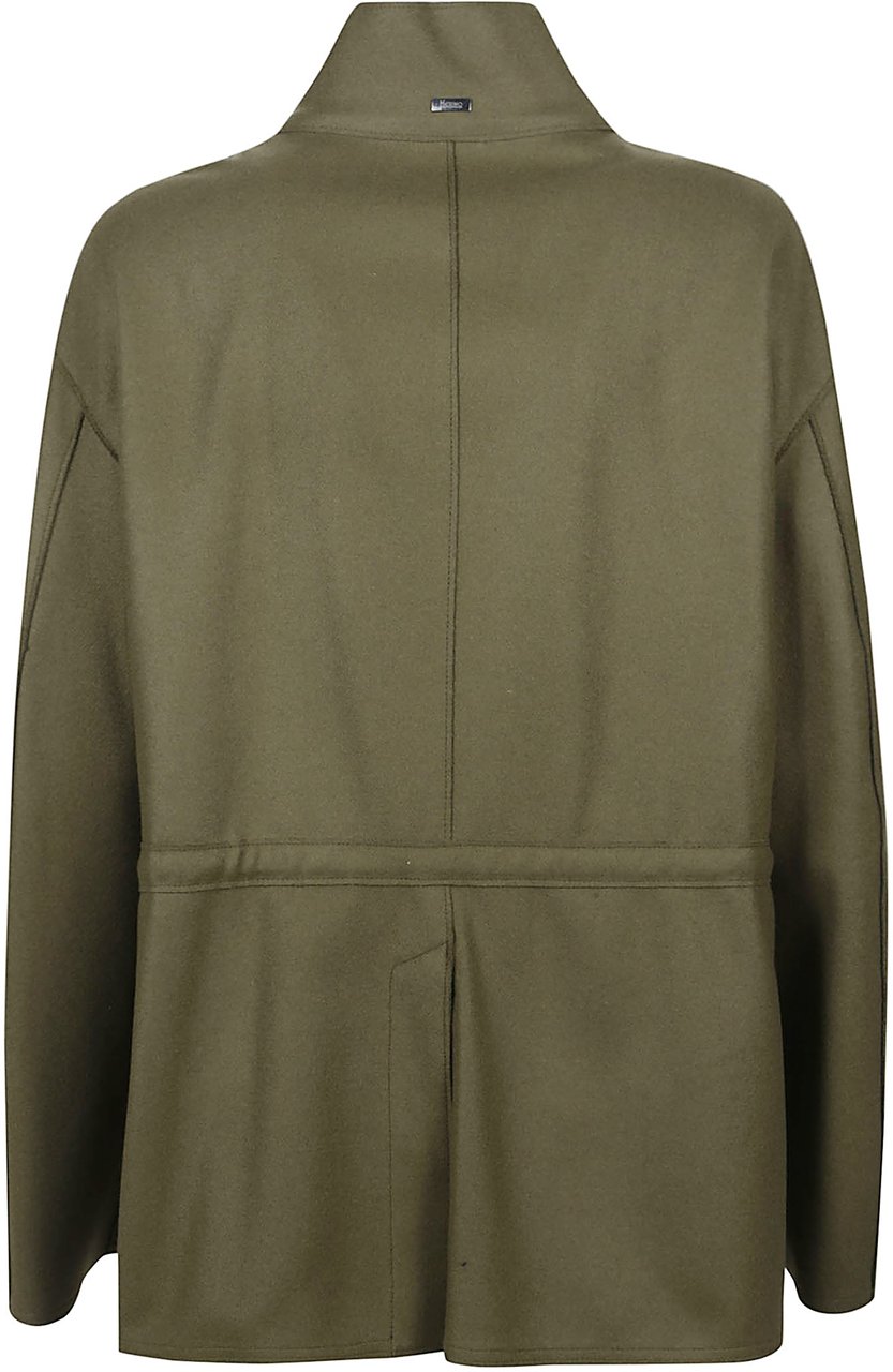 Herno Field Jacket Green Groen