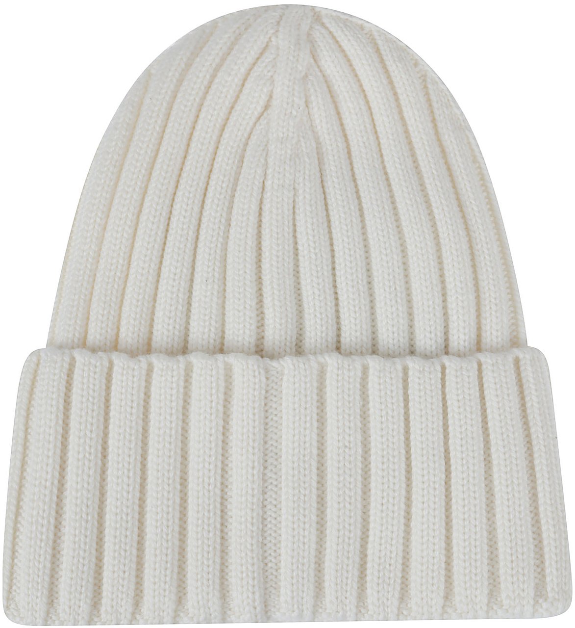 Moncler Tricot Beanie White Wit