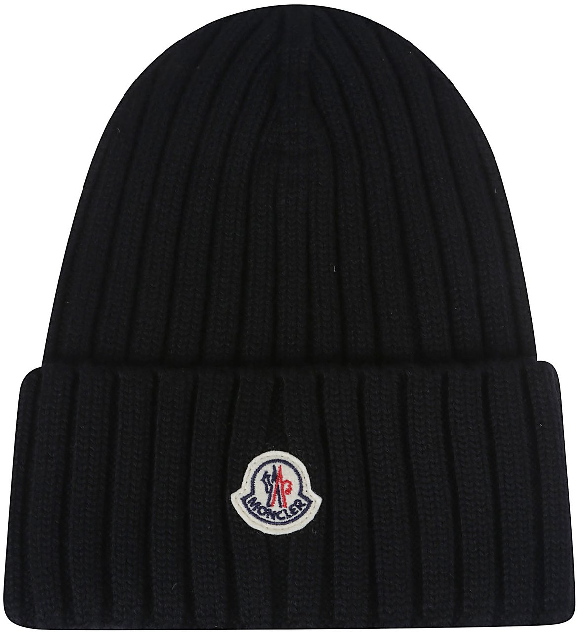 Moncler Tricot Beanie Black Zwart