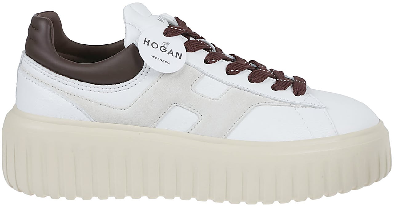 HOGAN H-stripes Sneakers White Wit