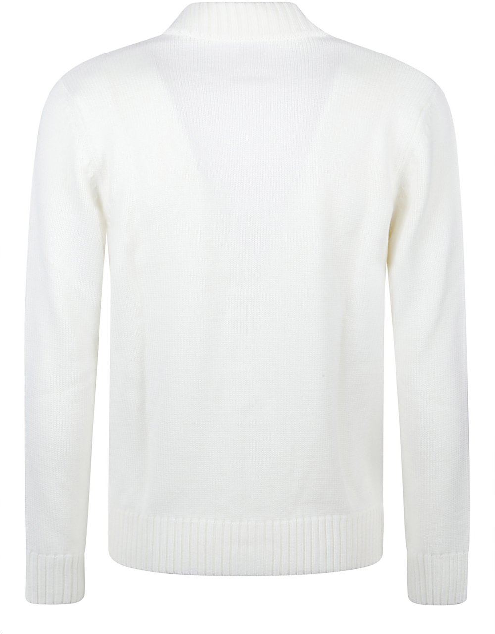 Eleventy Cardigan White Wit