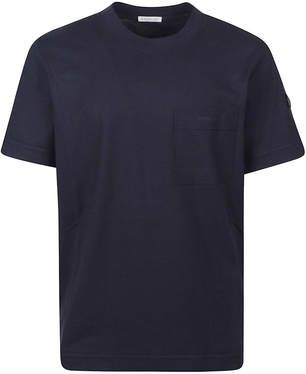 Moncler T-shirt Blue Blauw