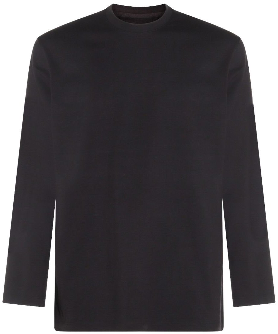 Y-3 T-Shirts And Polos Black Zwart