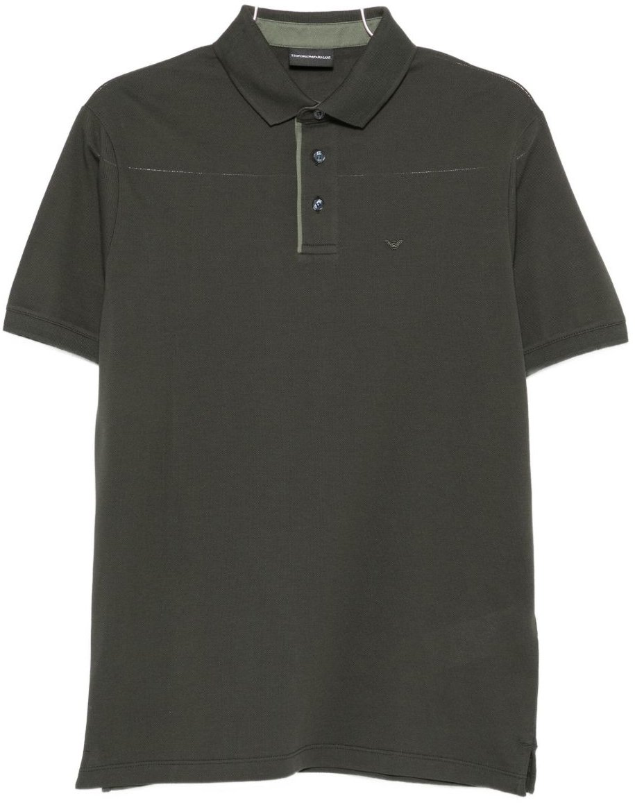 Emporio Armani T-Shirts And Polos Green Groen
