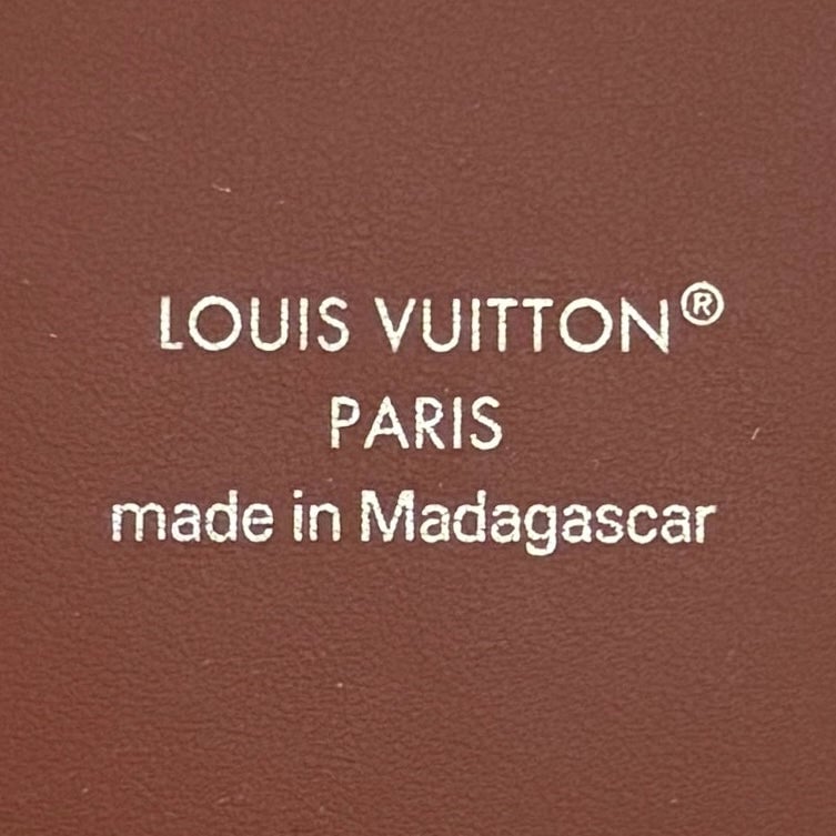 Louis Vuitton Louis Vuitton Noé BB M24722 Beige Raffia Fullset / gut Beige