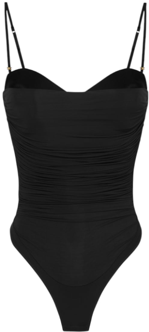 Elisabetta Franchi Top Black Zwart