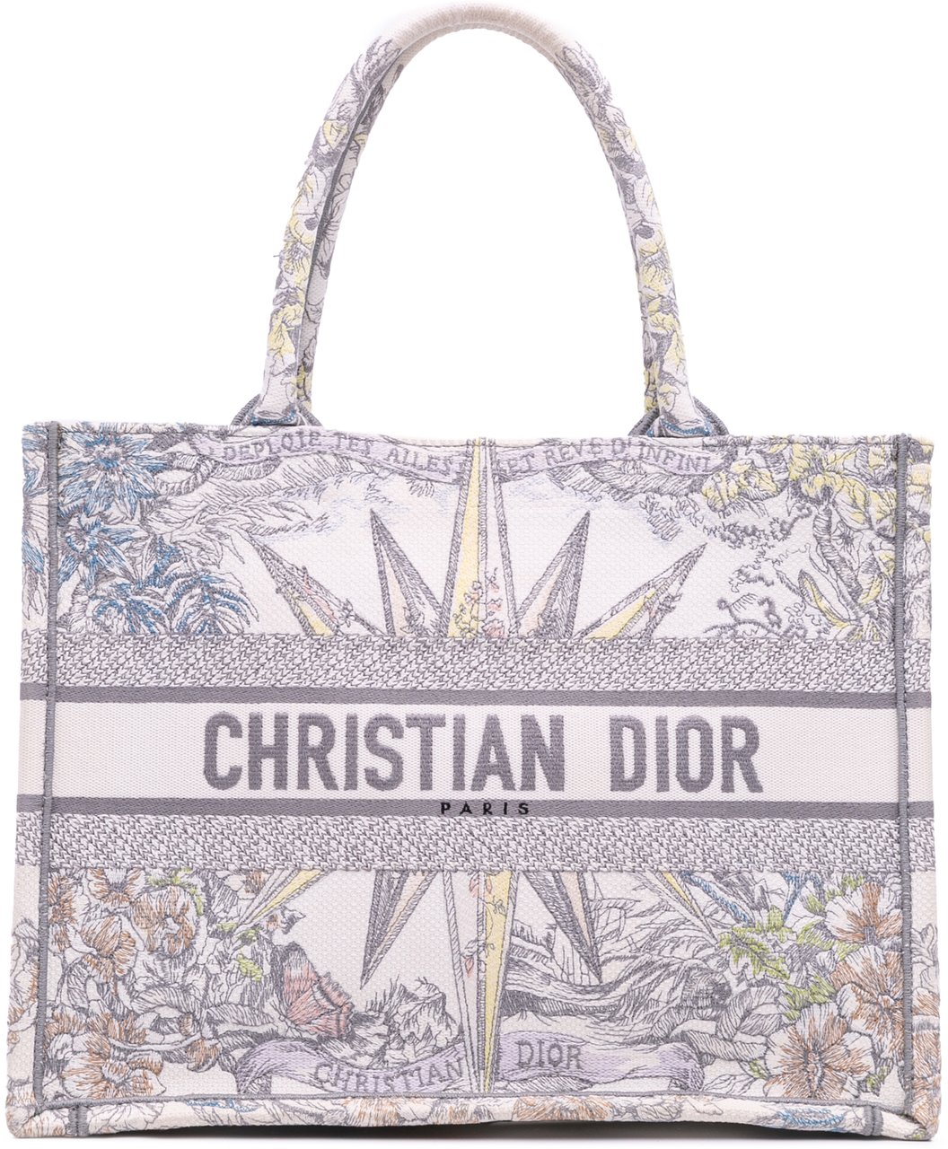 Dior Medium Reve d Infini Book Tote Paars